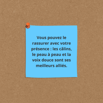 Vous pouvez le rassurer