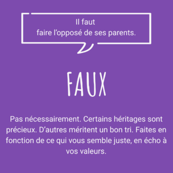 1fausses croyanceshéritage