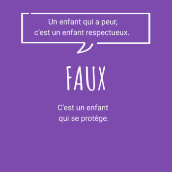 3fausses croyances la peur