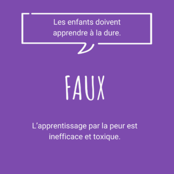 1fausses croyances apprentissage