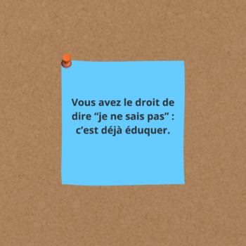 1 je ne sais pas